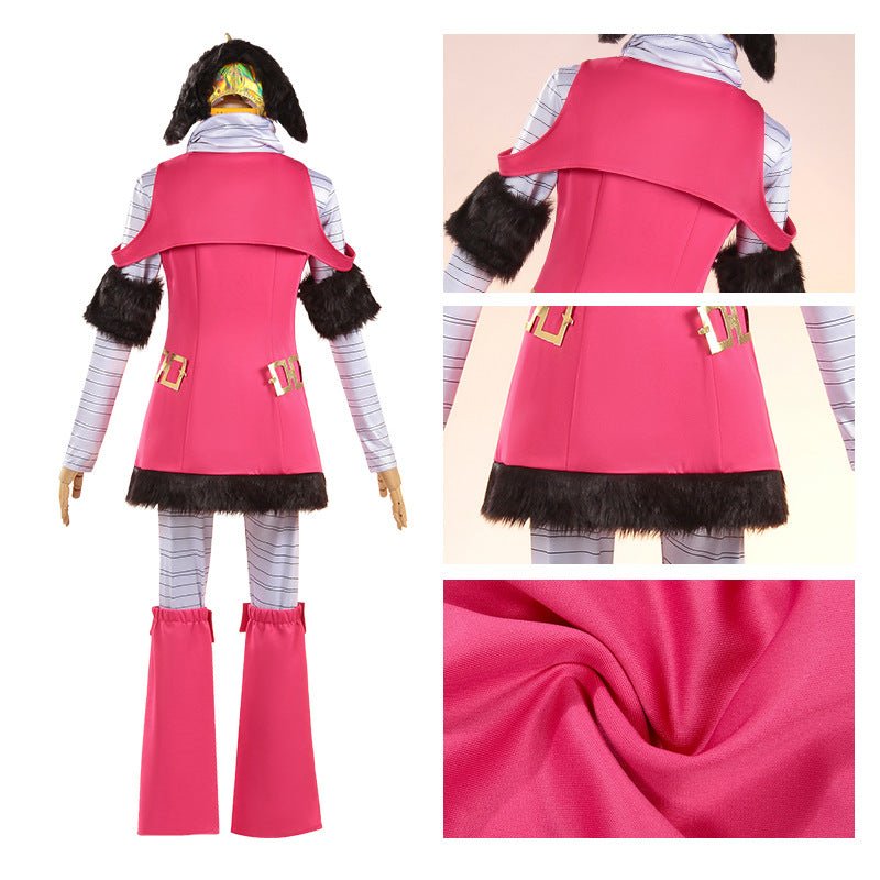 JoJo's Bizarre Adventure Part 7 SBR Cosplay Hot Pants Nun Anime Costume Full Set - Coscosmos