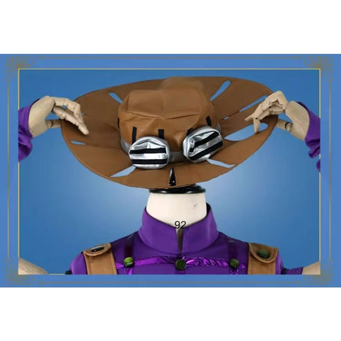 JoJo's Bizarre Adventure Part 7: Steel Ball Run Cosplay Costume - Gyro Zeppeli Outfit for Men and Women - Coscosmos