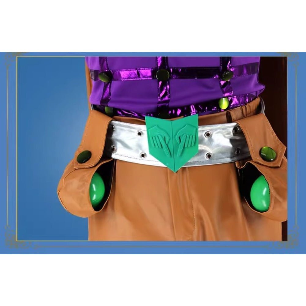 JoJo's Bizarre Adventure Part 7: Steel Ball Run Cosplay Costume - Gyro Zeppeli Outfit for Men and Women - Coscosmos