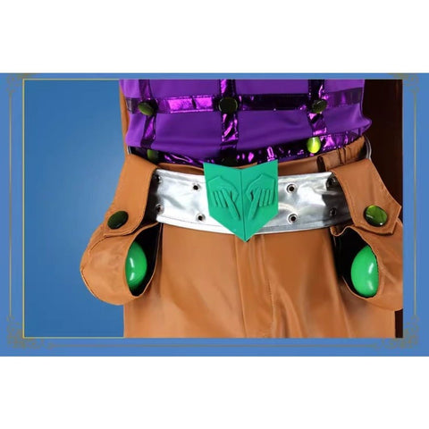 JoJo's Bizarre Adventure Part 7: Steel Ball Run Cosplay Costume - Gyro Zeppeli Outfit for Men and Women - Coscosmos
