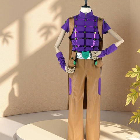 JoJo's Bizarre Adventure Part 7: Steel Ball Run Cosplay Costume - Gyro Zeppeli Outfit for Men and Women - Coscosmos
