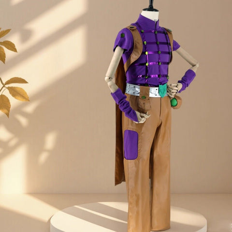 JoJo's Bizarre Adventure Part 7: Steel Ball Run Cosplay Costume - Gyro Zeppeli Outfit for Men and Women - Coscosmos