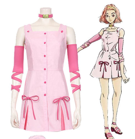 JOJO's Bizarre Adventure Reimi Sugimoto Cosplay Costume Full Set Anime Women's Outfit - Coscosmos