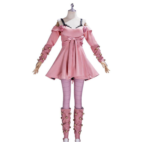 JoJo's Bizarre Adventure Steel Ball Run Lucy Steel Cosplay Costume, Lucy Steel Same Outfit - Coscosmos
