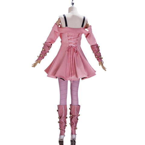 JoJo's Bizarre Adventure Steel Ball Run Lucy Steel Cosplay Costume, Lucy Steel Same Outfit - Coscosmos