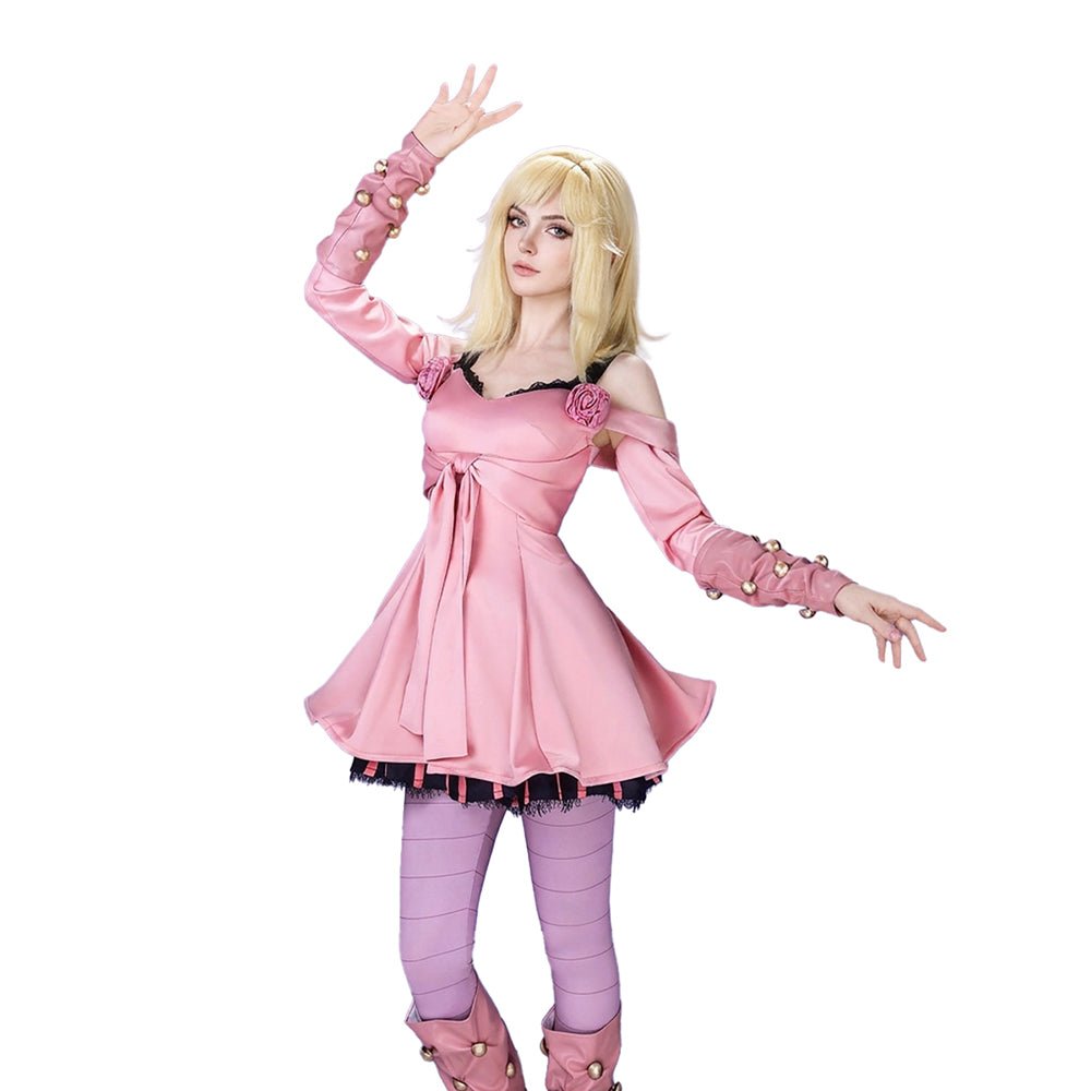 JoJo's Bizarre Adventure Steel Ball Run Lucy Steel Cosplay Costume, Lucy Steel Same Outfit - Coscosmos