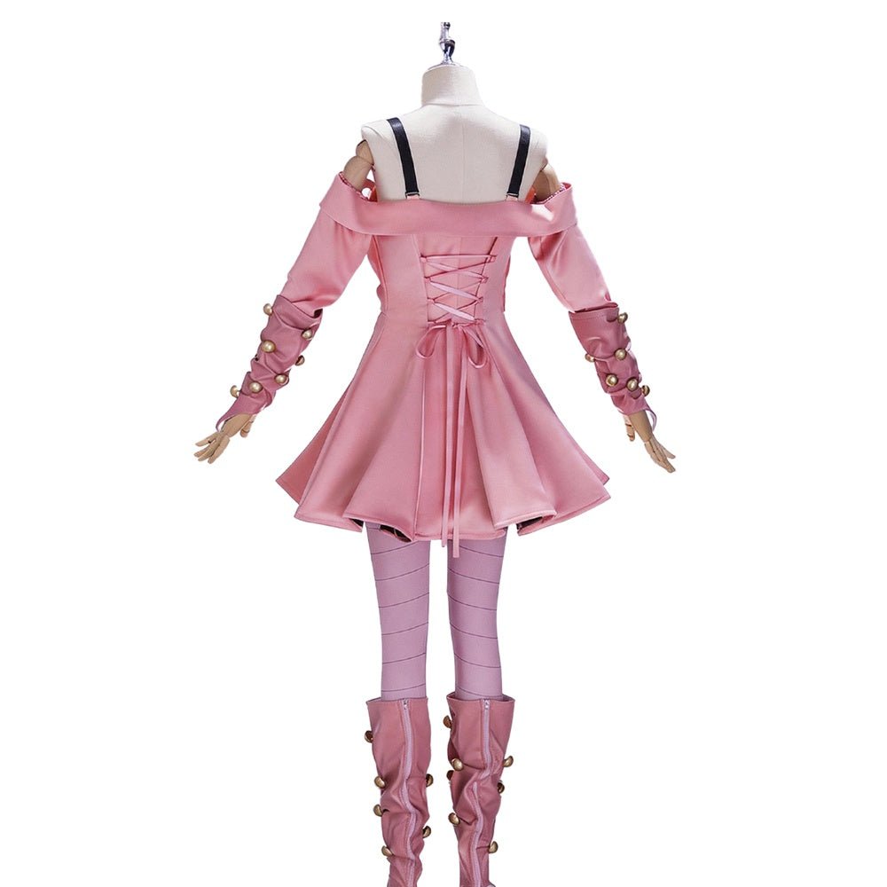 JoJo's Bizarre Adventure Steel Ball Run Lucy Steel Cosplay Costume, Lucy Steel Same Outfit - Coscosmos