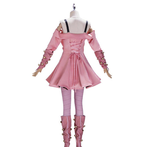 JoJo's Bizarre Adventure Steel Ball Run Lucy Steel Cosplay Costume, Lucy Steel Same Outfit - Coscosmos