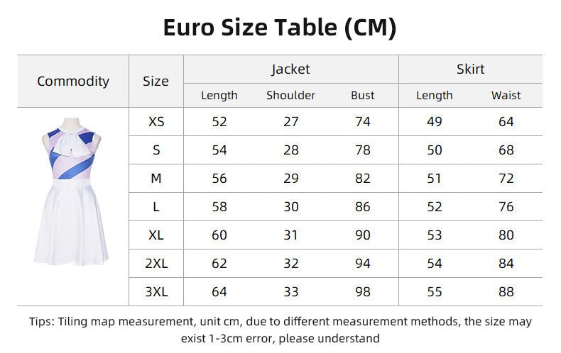 JoJo's Bizarre Adventure Suzie Q Cosplay Costume - Maid Apron Skirt Set Anime Outfit - Coscosmos