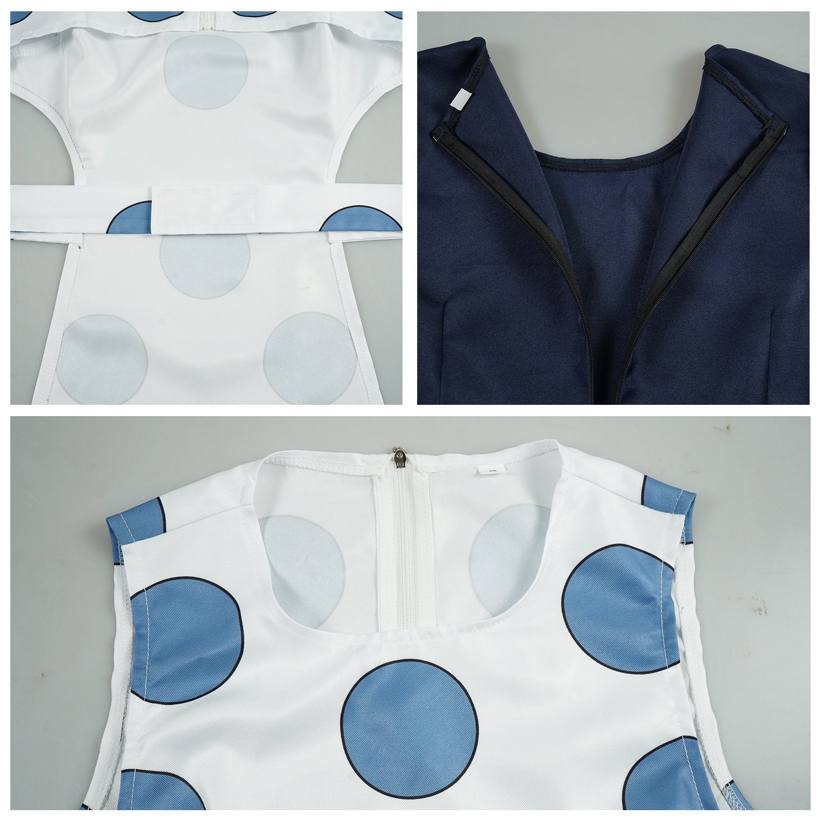 JoJo's Bizarre Adventure Suzie Q Cosplay Costume - Maid Apron Skirt Set Anime Outfit - Coscosmos