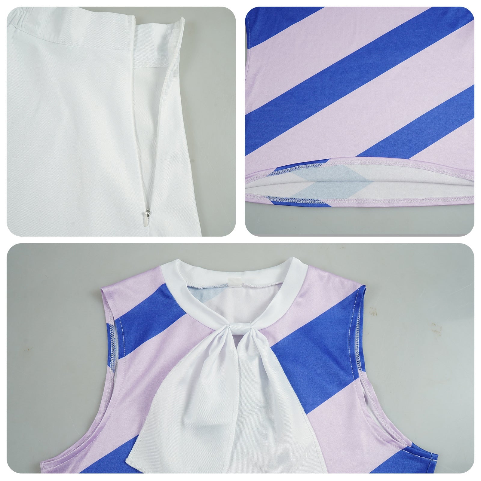 JoJo's Bizarre Adventure Suzie Q Cosplay Costume - Maid Apron Skirt Set Anime Outfit - Coscosmos