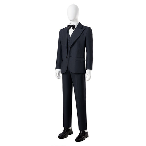 Joker 2 Black Suit Cosplay Costume - Premium Movie Replica - Coscosmos