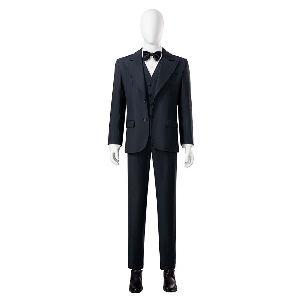 Joker 2 Black Suit Cosplay Costume - Premium Movie Replica - Coscosmos