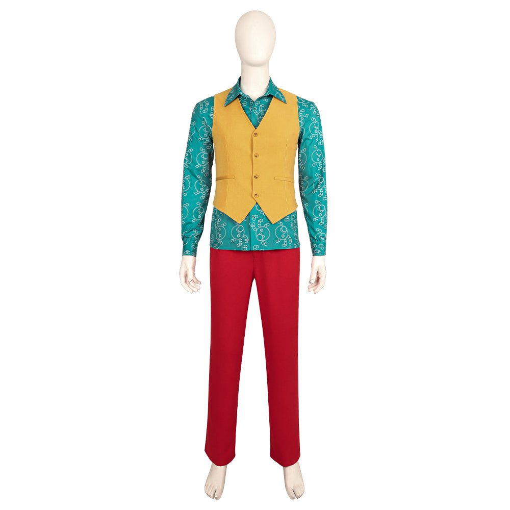 Joker 2: Folie à Deux Red Suit Cosplay Costume - Premium Quality Movie Replica - Coscosmos