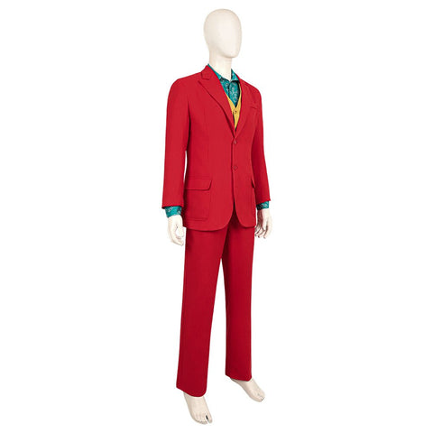 Joker 2: Folie à Deux Red Suit Cosplay Costume - Premium Quality Movie Replica - Coscosmos