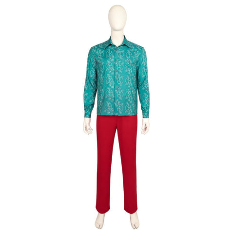 Joker 2: Folie à Deux Red Suit Cosplay Costume - Premium Quality Movie Replica - Coscosmos