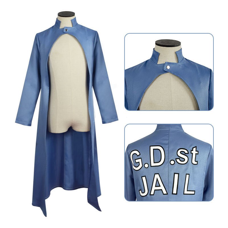 Jolyne Cujoh Cosplay Coat - Stone Ocean JoJo’s Bizarre Adventure Anime Windbreaker Jacket - Coscosmos