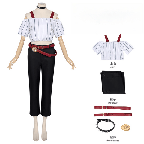 Jujutsu Kaisen Cosplay Costume: Sorensen Star and Plushie Ryotsu Cosplay Outfit for Anime Fans - Coscosmos