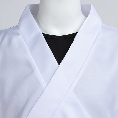 Jujutsu Kaisen Ryomen Sukuna White Kung Fu Suit Cosplay Costume Full Set - Coscosmos