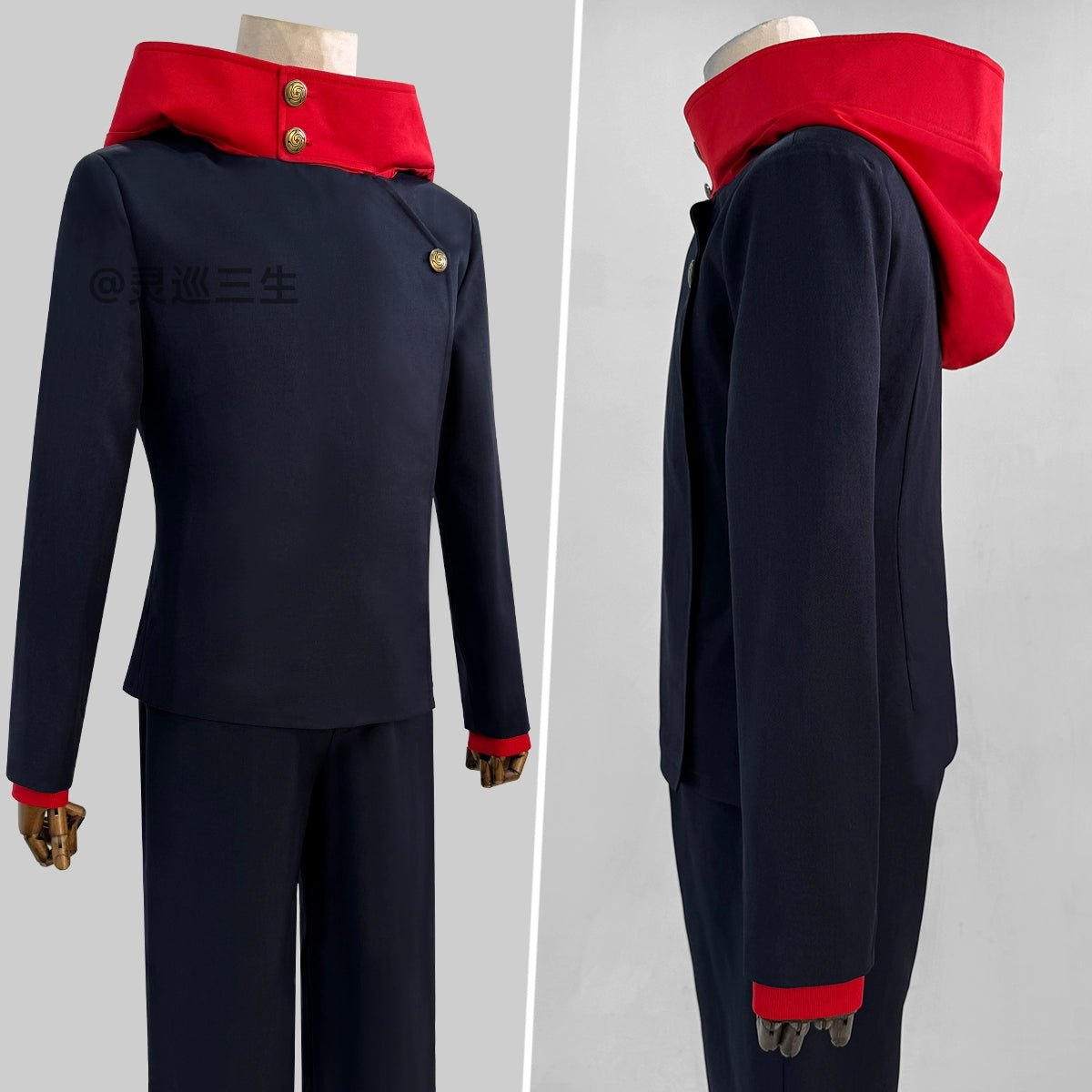 Jujutsu Kaisen Yuji Itadori Deluxe Edition Cosplay Costume Set - Complete Outfit - Coscosmos