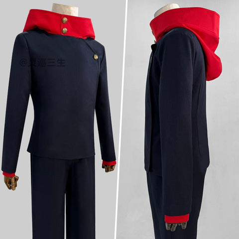 Jujutsu Kaisen Yuji Itadori Deluxe Edition Cosplay Costume Set - Complete Outfit - Coscosmos
