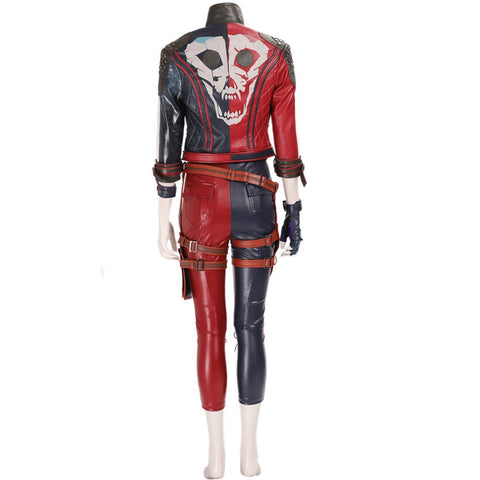 Justice League Suicide Squad Harley Quinn Cosplay Costume - Premium Quality Movie Outfit - Coscosmos