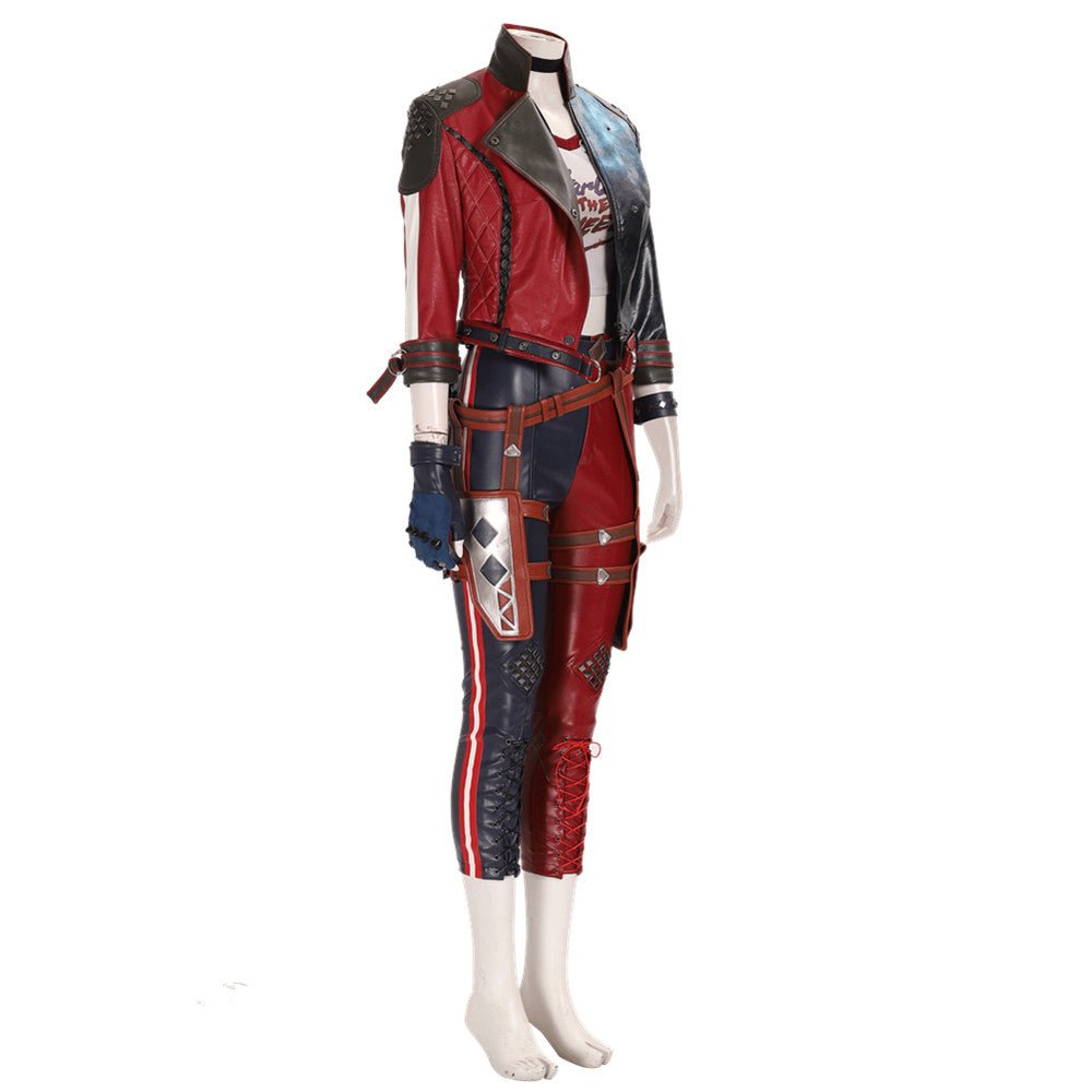 Justice League Suicide Squad Harley Quinn Cosplay Costume - Premium Quality Movie Outfit - Coscosmos