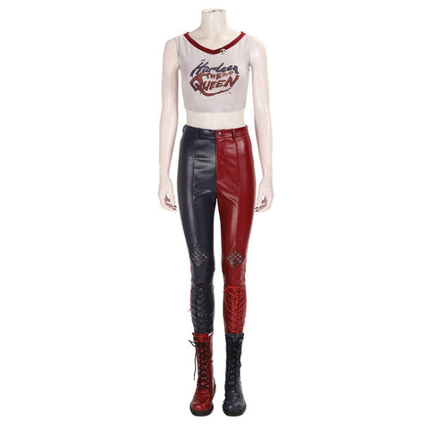 Justice League Suicide Squad Harley Quinn Cosplay Costume - Premium Quality Movie Outfit - Coscosmos