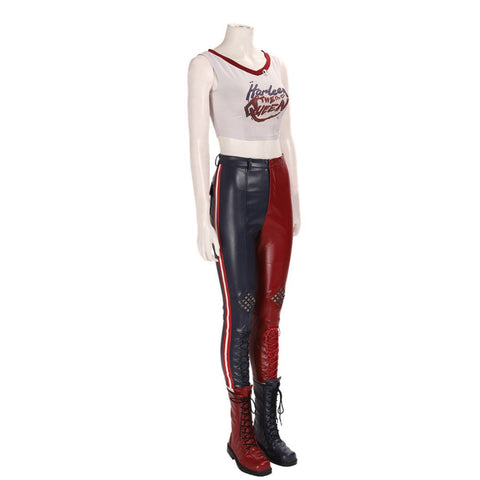 Justice League Suicide Squad Harley Quinn Cosplay Costume - Premium Quality Movie Outfit - Coscosmos