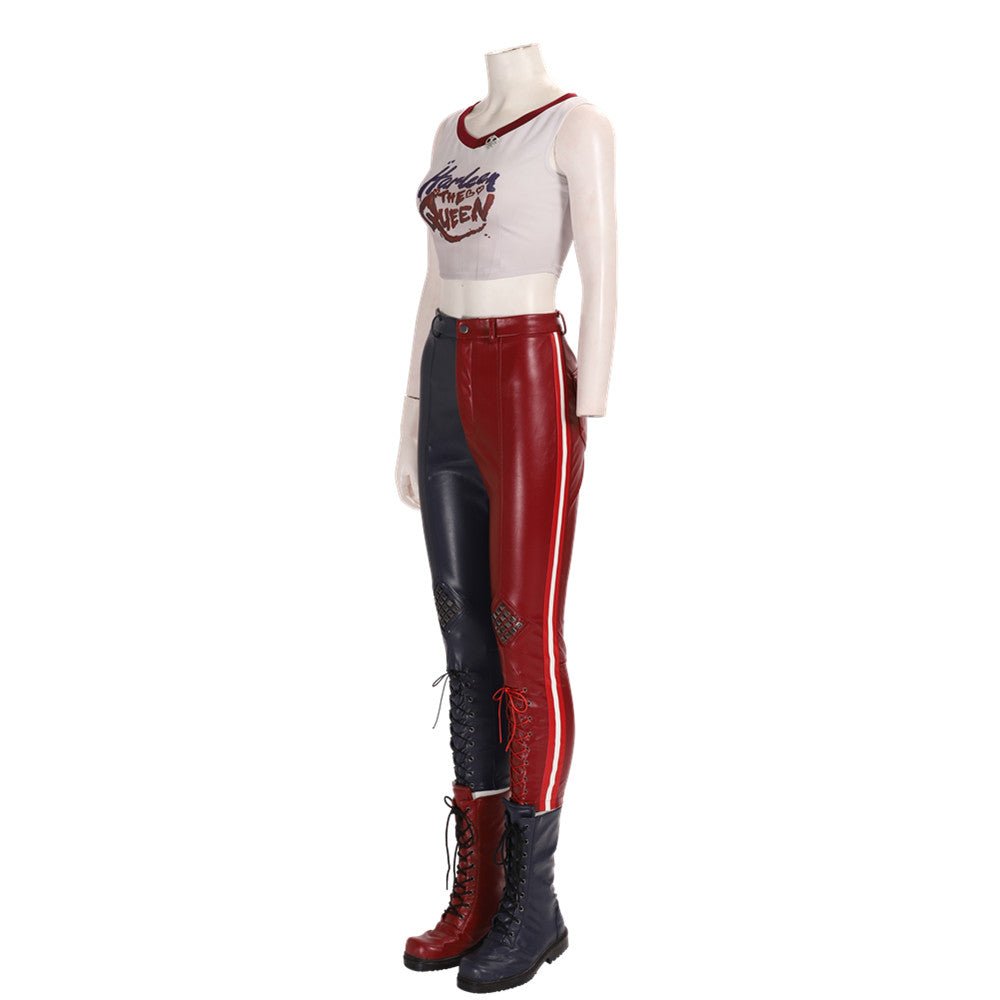 Justice League Suicide Squad Harley Quinn Cosplay Costume - Premium Quality Movie Outfit - Coscosmos