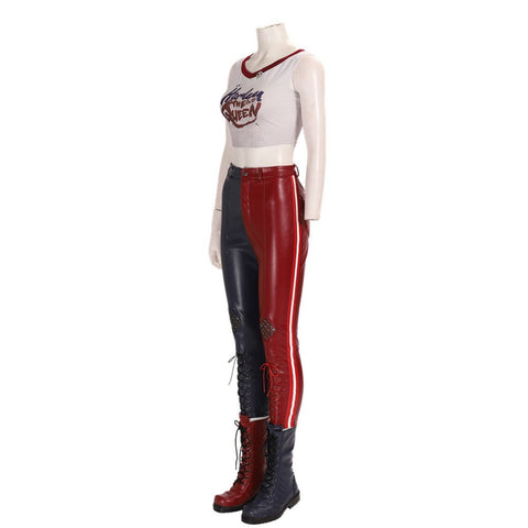 Justice League Suicide Squad Harley Quinn Cosplay Costume - Premium Quality Movie Outfit - Coscosmos