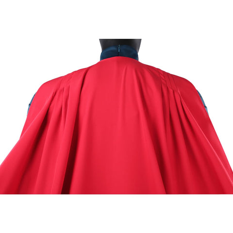 Justice League Superman Black Suit Full Set Cosplay Costume - Coscosmos