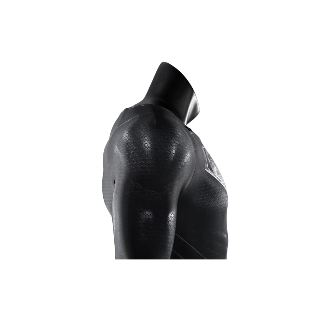 Justice League Superman Black Suit Full Set Cosplay Costume - Coscosmos