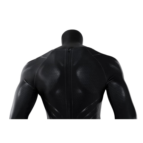 Justice League Superman Black Suit Full Set Cosplay Costume - Coscosmos