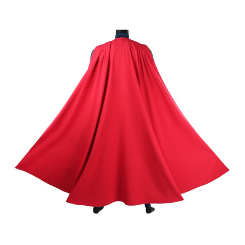 Justice League Superman Black Suit Full Set Cosplay Costume - Coscosmos