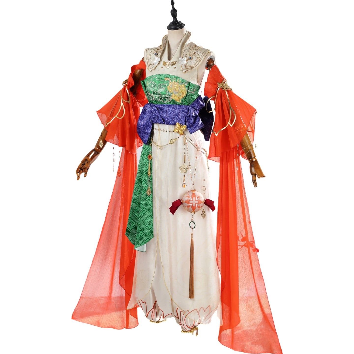 Justice Online Liu Xia Luo Jin Cosplay Costume - Authentic Game Character Outfit - Coscosmos