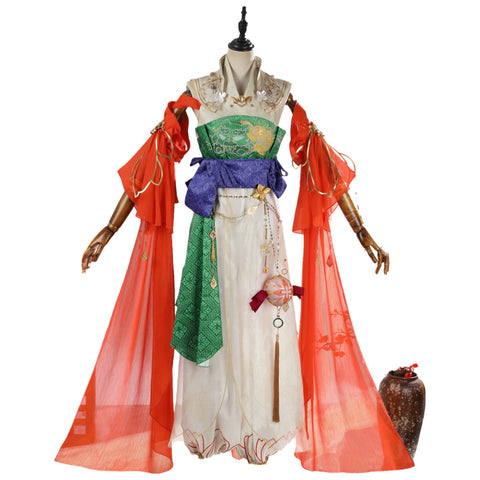 Justice Online Liu Xia Luo Jin Cosplay Costume - Authentic Game Character Outfit - Coscosmos