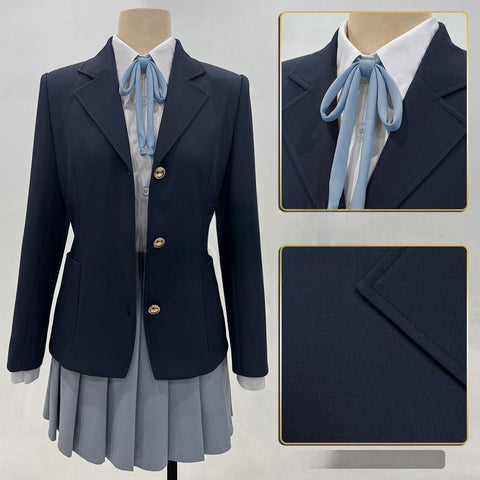 K - On! Cosplay Costumes - Tainaka Ritsu, Akiyama Mio, Hirasawa Yui Outfits - Coscosmos