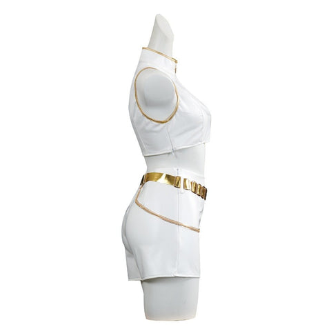K - Pop Demon Hunter Squad Lumi Adult , Kids Cosplay Costume Adult Kids for Stage Performance - Coscosmos