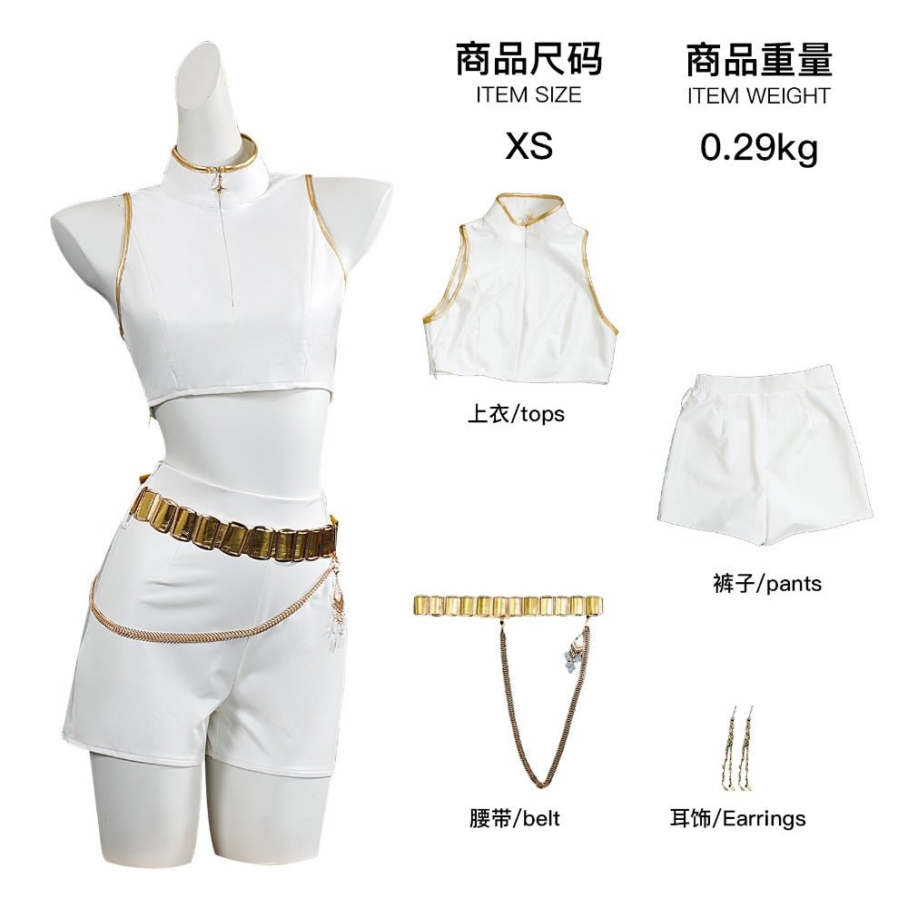 K - Pop Demon Hunter Squad Lumi Adult , Kids Cosplay Costume Adult Kids for Stage Performance - Coscosmos