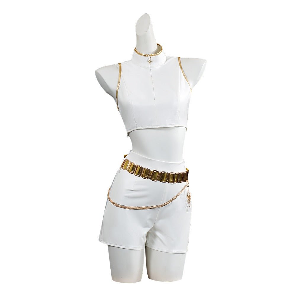 K - Pop Demon Hunter Squad Lumi Adult , Kids Cosplay Costume Adult Kids for Stage Performance - Coscosmos