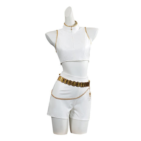 K - Pop Demon Hunter Squad Lumi Adult , Kids Cosplay Costume Adult Kids for Stage Performance - Coscosmos