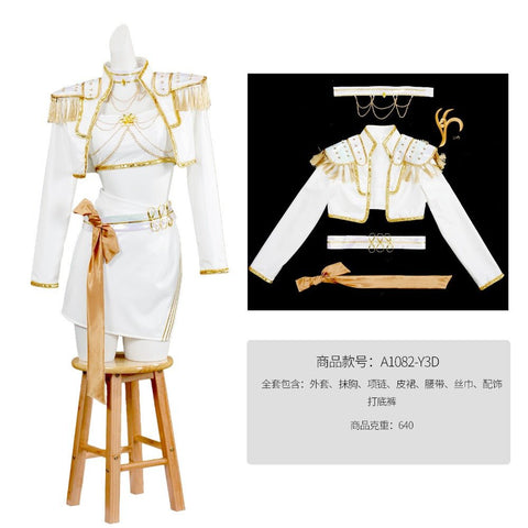 K - Pop Demon Hunter Squad Lumi Adult , Kids Cosplay Costume Adult Kids for Stage Performance - Coscosmos