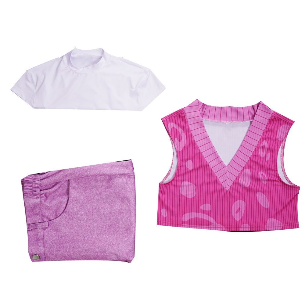 K - Pop Saga Idol Group Mr. Qin Yu, Baby, Purple, Green, Blue, Pink Cosplay Costume Stage Performance Outfit - Coscosmos