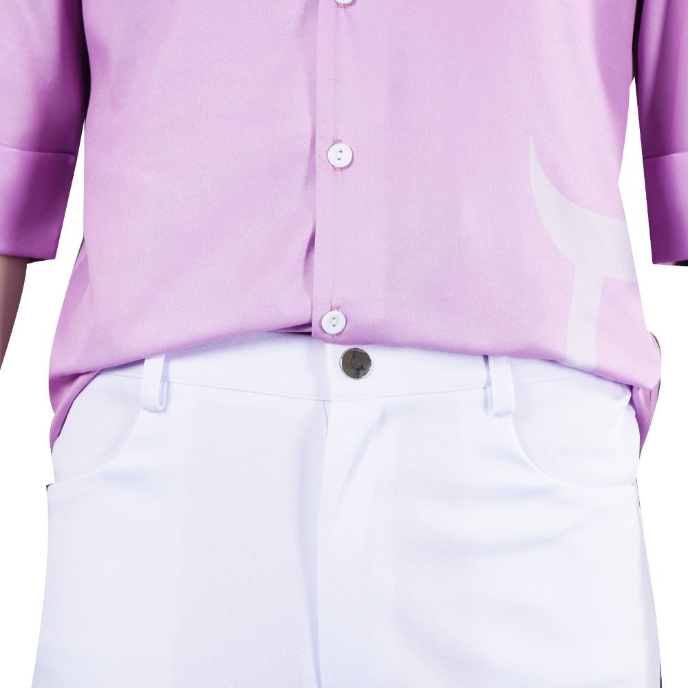 K - Pop Saga Idol Group Mr. Qin Yu, Baby, Purple, Green, Blue, Pink Cosplay Costume Stage Performance Outfit - Coscosmos