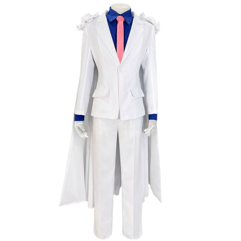 Kaito Kid Cosplay Costume - Detective Conan Anime Outfit - Coscosmos