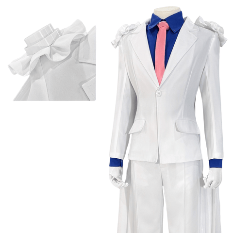 Kaito Kid Cosplay Costume - Detective Conan Anime Outfit - Coscosmos