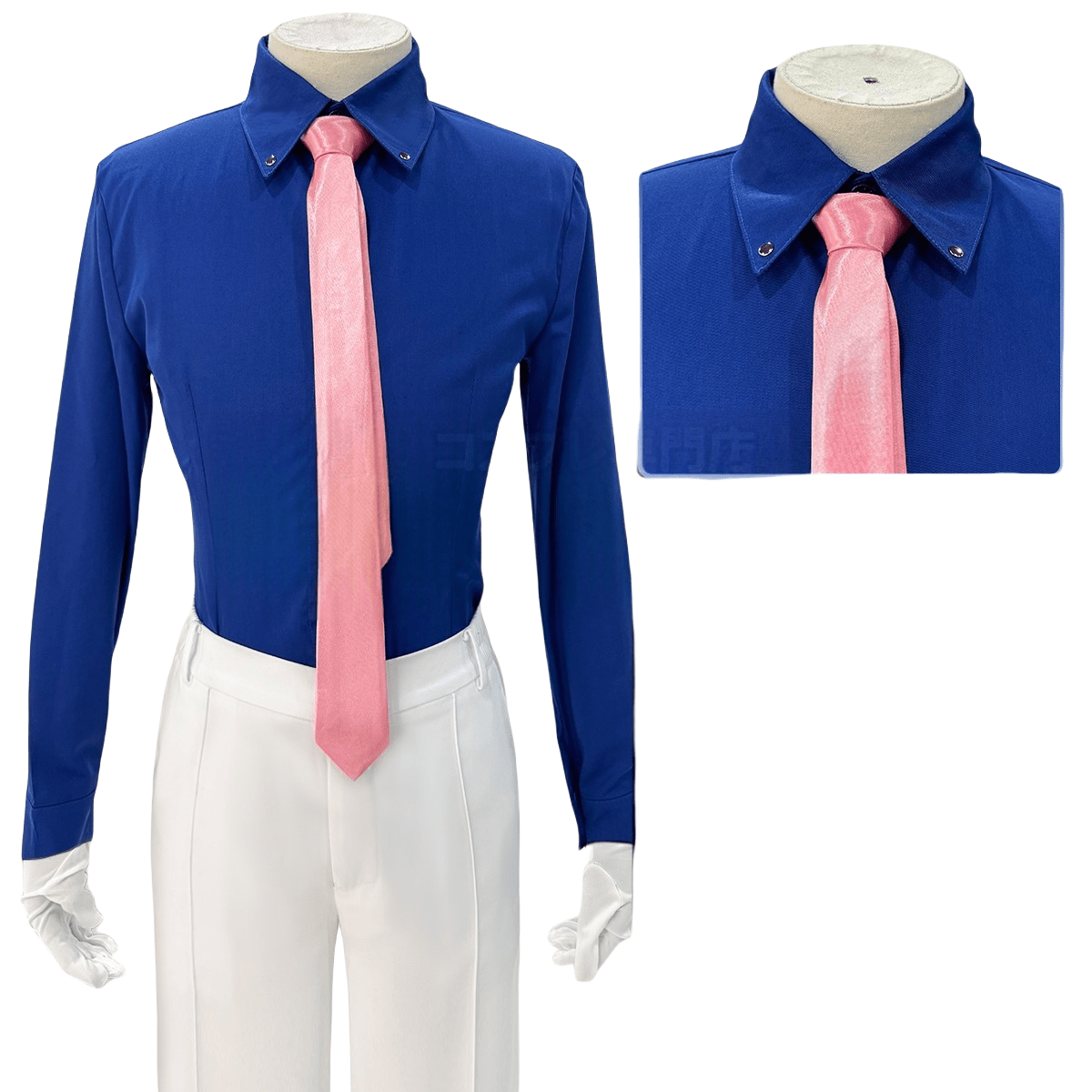 Kaito Kid Cosplay Costume - Detective Conan Anime Outfit - Coscosmos