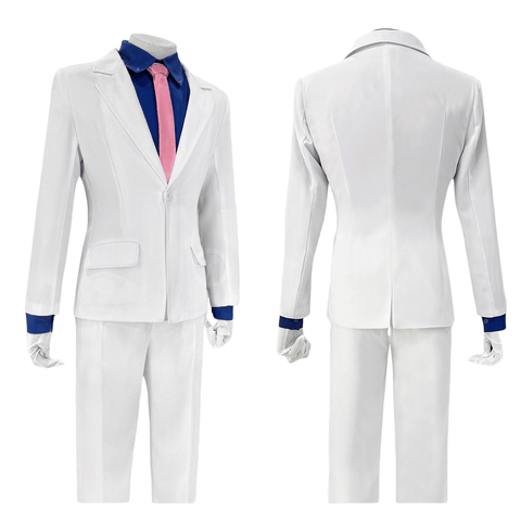 Kaito Kid Cosplay Costume - Detective Conan Anime Outfit - Coscosmos