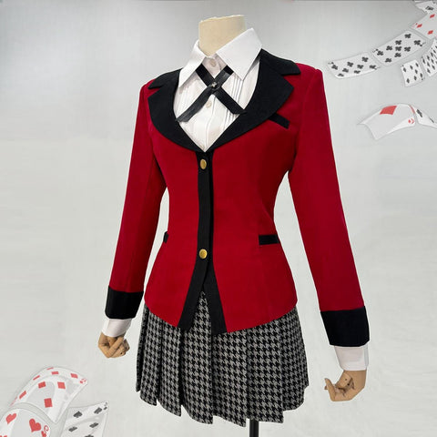 Kakegurui - Yumeko Jabami Cosplay Acrylic Keychain - Hyakkaou Private Academy - Coscosmos